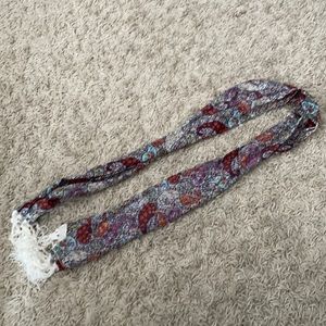 Women’s Paisley, Multi-Color Scarf
